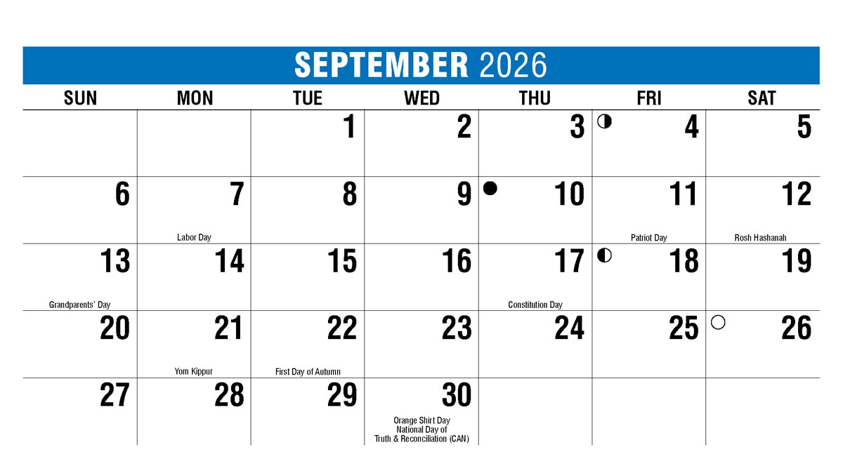 Galleria Scenes of America Promotional Desk Calendar (Eng) - 2026